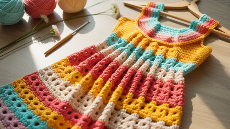 10 schöne Maxi Kleid Häkeln Ideen