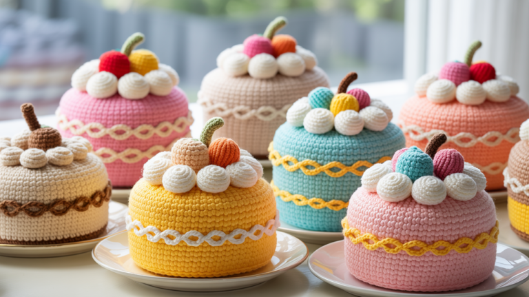 10 schöne Torte Häkeln Ideen