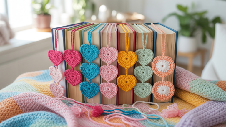 10 schöne Lesezeichen Häkeln Ideen