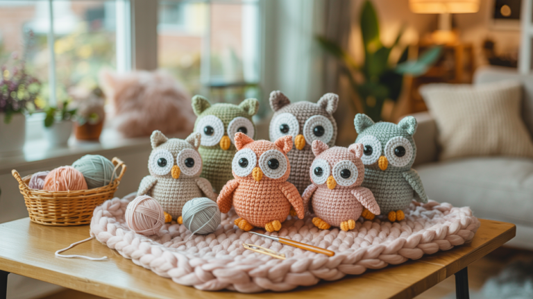 10 schöne Eule Häkeln Ideen