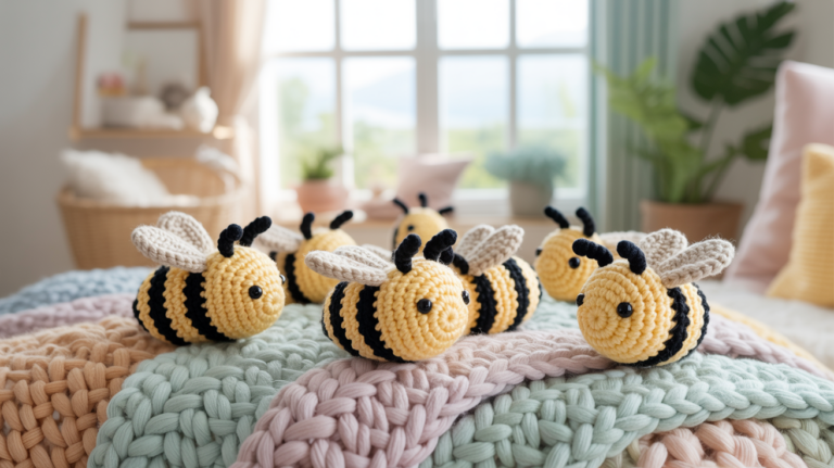 10 schöne Bienen Häkeln Ideen