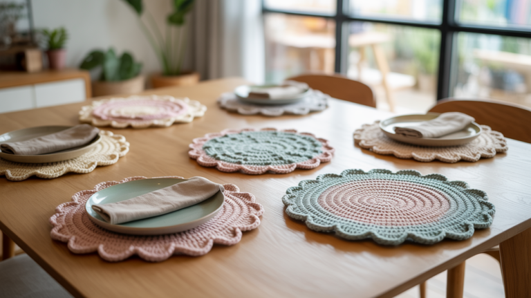 10 schöne Platzset Häkeln Ideen