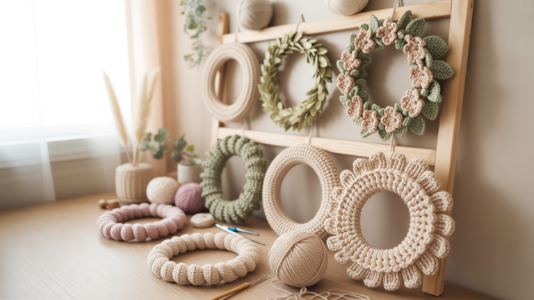 10 schöne Kranz Häkeln Ideen