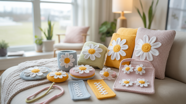 10 schöne Daisy Häkeln Ideen