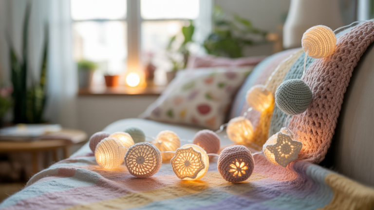 10 schöne Lichterkette Häkeln Ideen