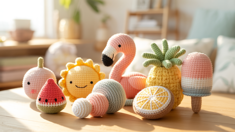 10 süße Sommer Amigurumi Häkeln Ideen