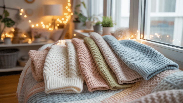 10 wunderschöne Sommerpulli Stricken Ideen für gemütliche Sommerabende