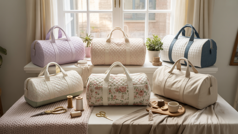 10 schöne Duffle Bag Nähen Ideen für dein nächstes projekt