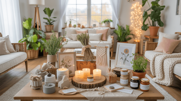 14 handgemachte Geschenkideen fürs Zuhause