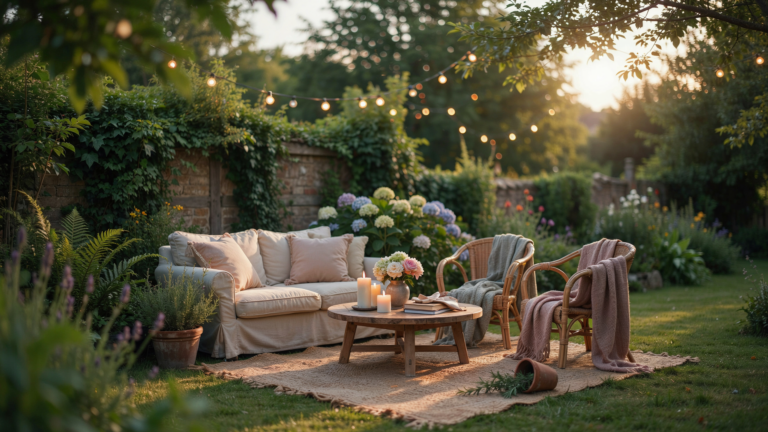 12 Garten Lounge Ideen für entspannte Stunden im Freien