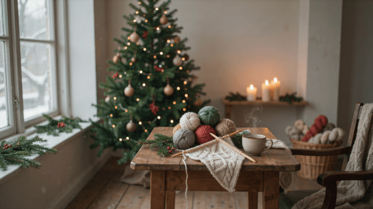 14 schöne Strickideen zu Weihnachten für gemütliche Wintertage