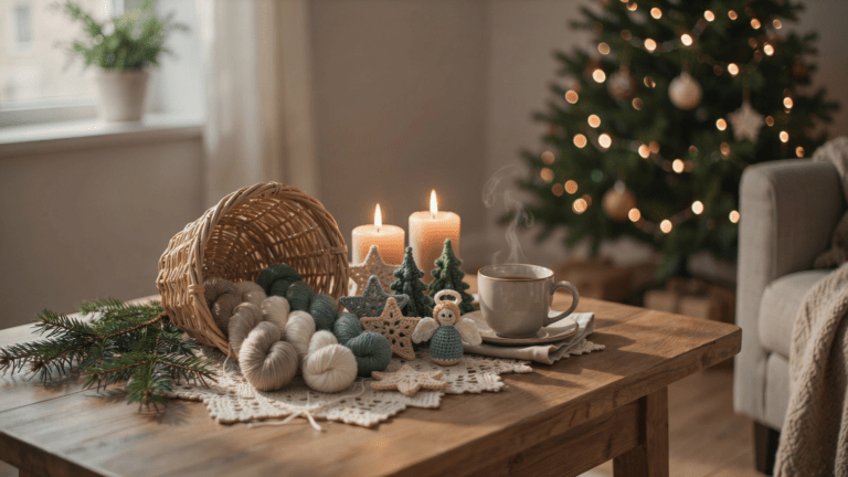 11 schöne Häkelideen zu Weihnachten für gemütliche Wintertage