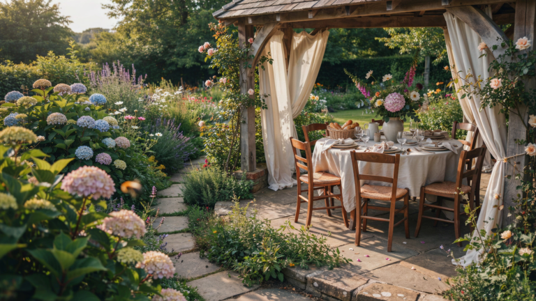 8 Pavillon Ideen als Essbereich im Garten