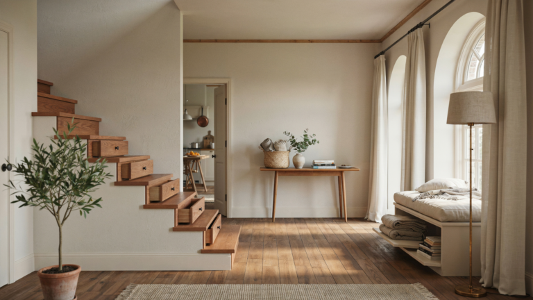 9 Ideen für versteckten Stauraum im Haus